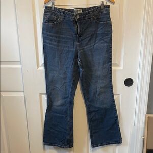 Levi's Women's “At Waist” Dark Blue Bootcut Jeans